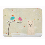 Caroline'S Treasures Christmas Presents Friends Westie Floor Mat, 19 X 27, Multicolor