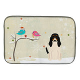 Caroline'S Treasures Christmas Presents Between Friends Swiss Hound Dish Drying Mat, 14 X 21