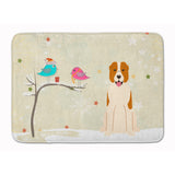 Caroline'S Treasures Presents Between Friends Christmas Central Asian Shepherd Dog Floor Mat, 19 X 27, Multicolor