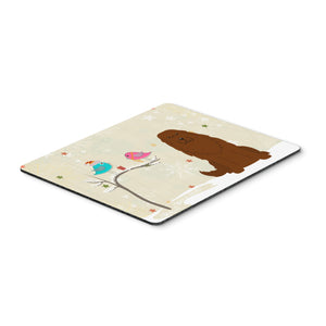 Caroline'S Treasures Christmas Presents, Caucasian Shepherd Dog Mouse Pad, Multicolor, 7.75X9.25 (Bb2522Mp)