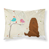 Caroline'S Treasures Christmas Presents Between Friends Caucasian Shepherd Dog Fabric Standard Pillowcase Bb2522Pillowcase, Mu