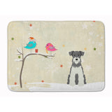 Caroline'S Treasures Christmas Presents Miniature Schanuzer Floor Mat, 19 X 27, Multicolor