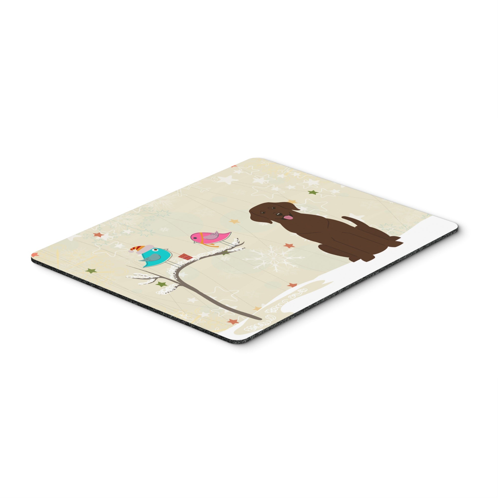 Caroline'S Treasures Christmas Presents, Chocolate Labrador Mouse Pad, Multicolor, 7.75X9.25 (Bb2528Mp)