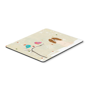 Caroline'S Treasures Christmas Presents, Cavalier Spaniel Mouse Pad, Multicolor, 7.75X9.25 (Bb2530Mp)