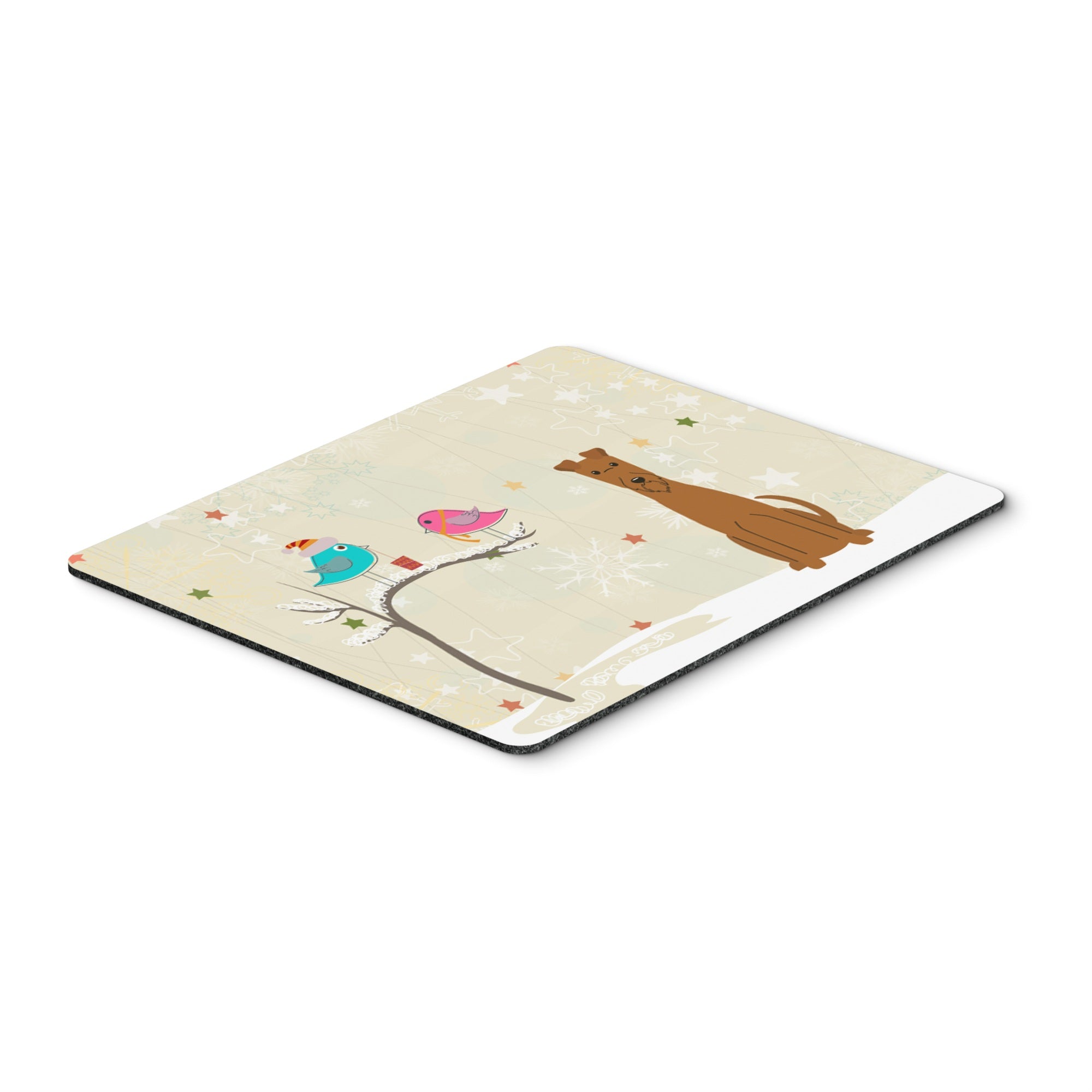 Caroline'S Treasures Christmas Presents, Irish Terrier Mouse Pad, Multicolor, 7.75X9.25 (Bb2534Mp)