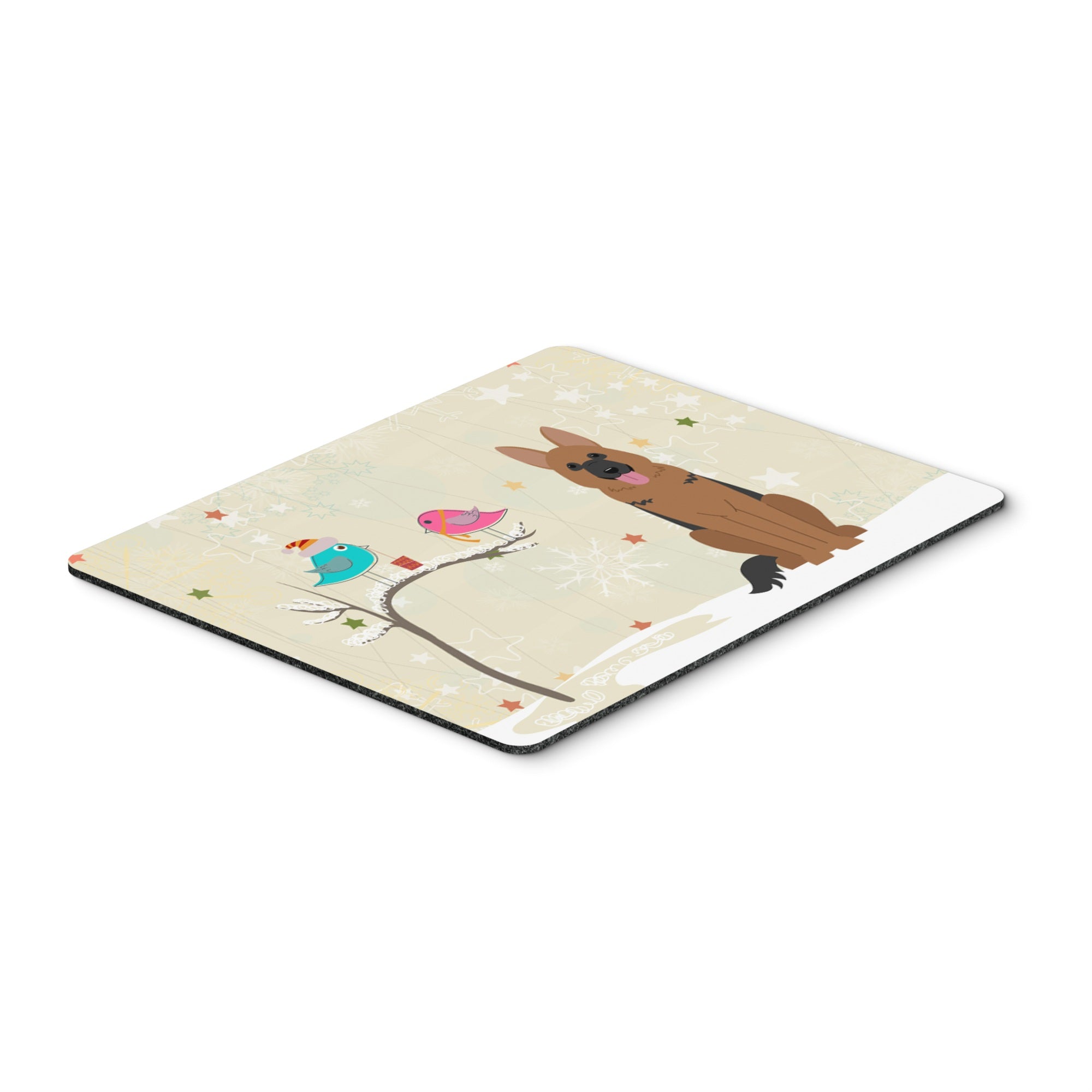 Caroline'S Treasures Christmas Presents, German Shepherd Mouse Pad, Multicolor, 7.75X9.25 (Bb2539Mp)