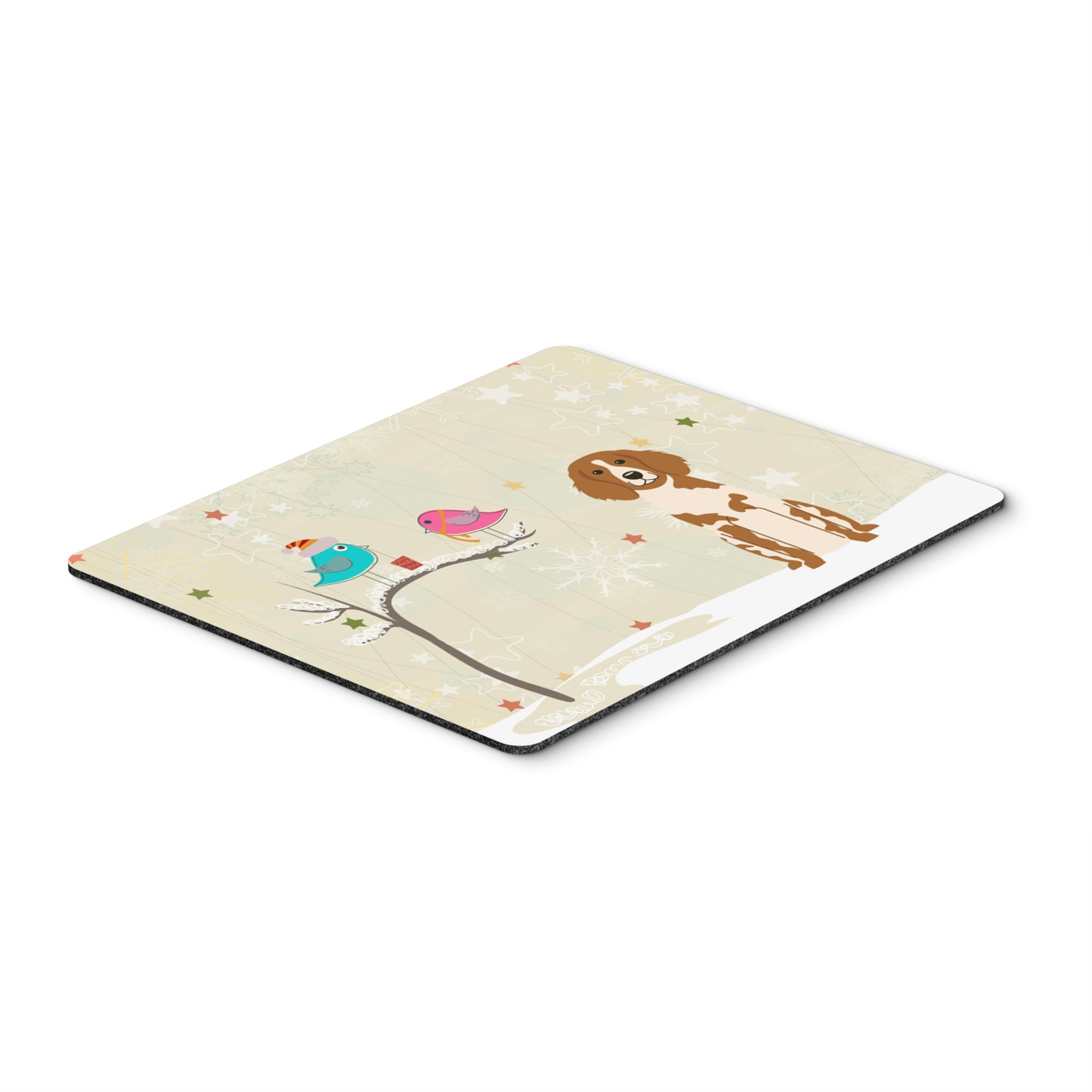 Caroline'S Treasures Christmas Presents, Brittany Spaniel Mouse Pad, Multicolor, 7.75X9.25 (Bb2544Mp)