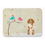 Caroline'S Treasures Christmas Presents Brittany Spaniel Floor Mat, 19 X 27, Multicolor