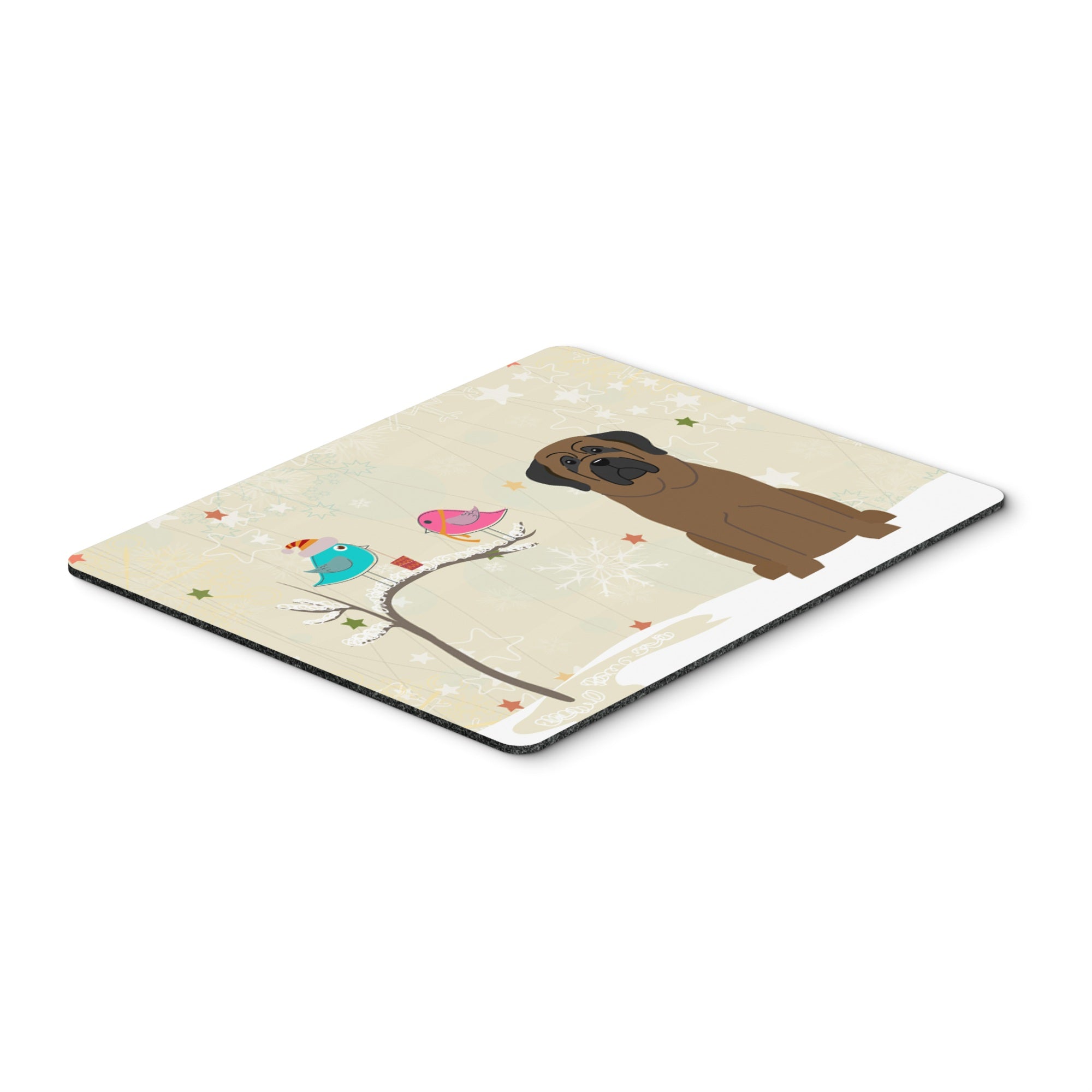 Caroline'S Treasures Christmas Presents, Bullmastiff Mouse Pad, Multicolor, 7.75X9.25 (Bb2556Mp)