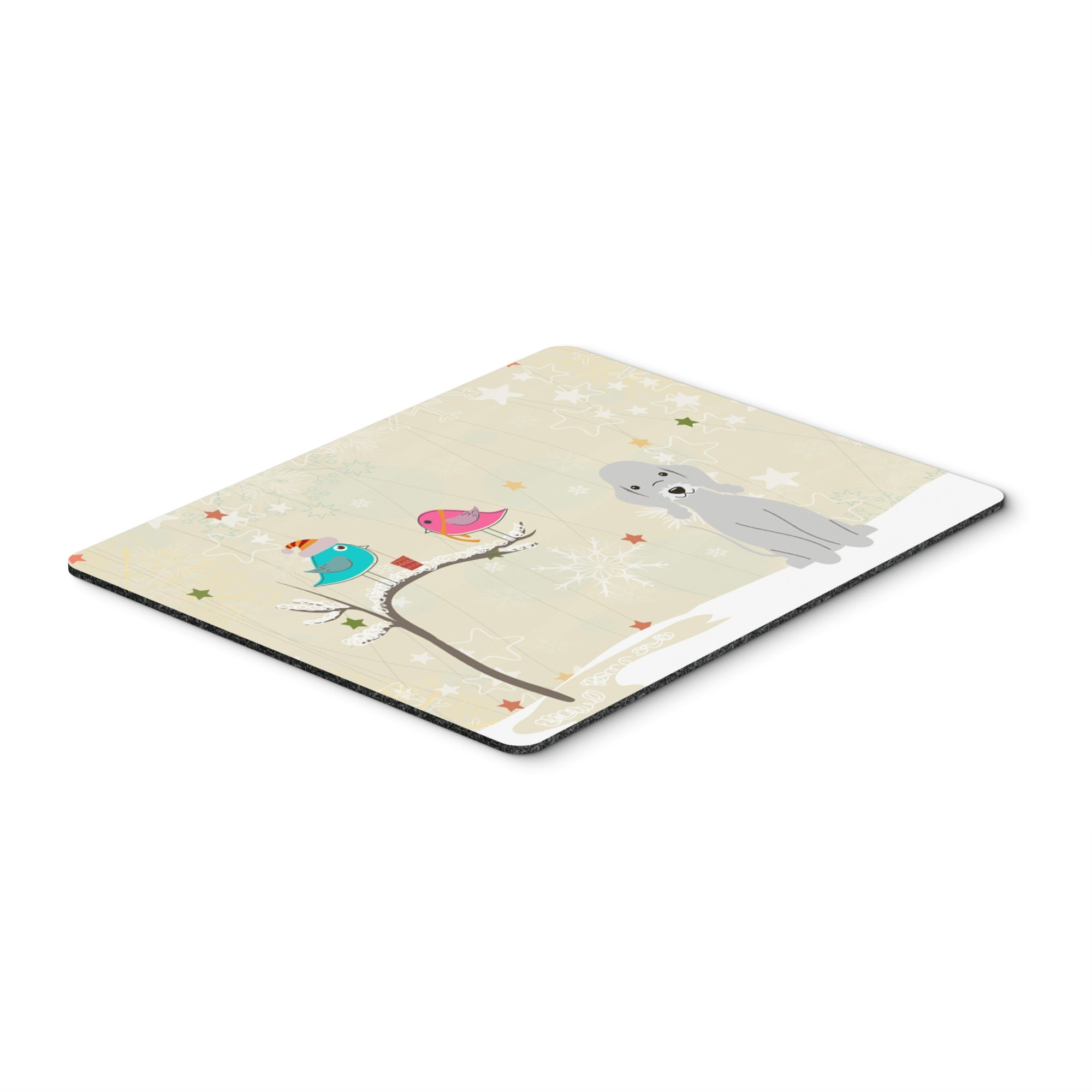 Caroline'S Treasures Christmas Presents, Bedlington Terrier Blue Mouse Pad, Multicolor, 7.75X9.25 (Bb2562Mp)