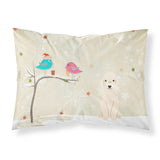 Caroline'S Treasures Christmas Presents Friends Bedlington Terrier Sandy Fabric Standard Pillowcase Bb2563Pillowcase