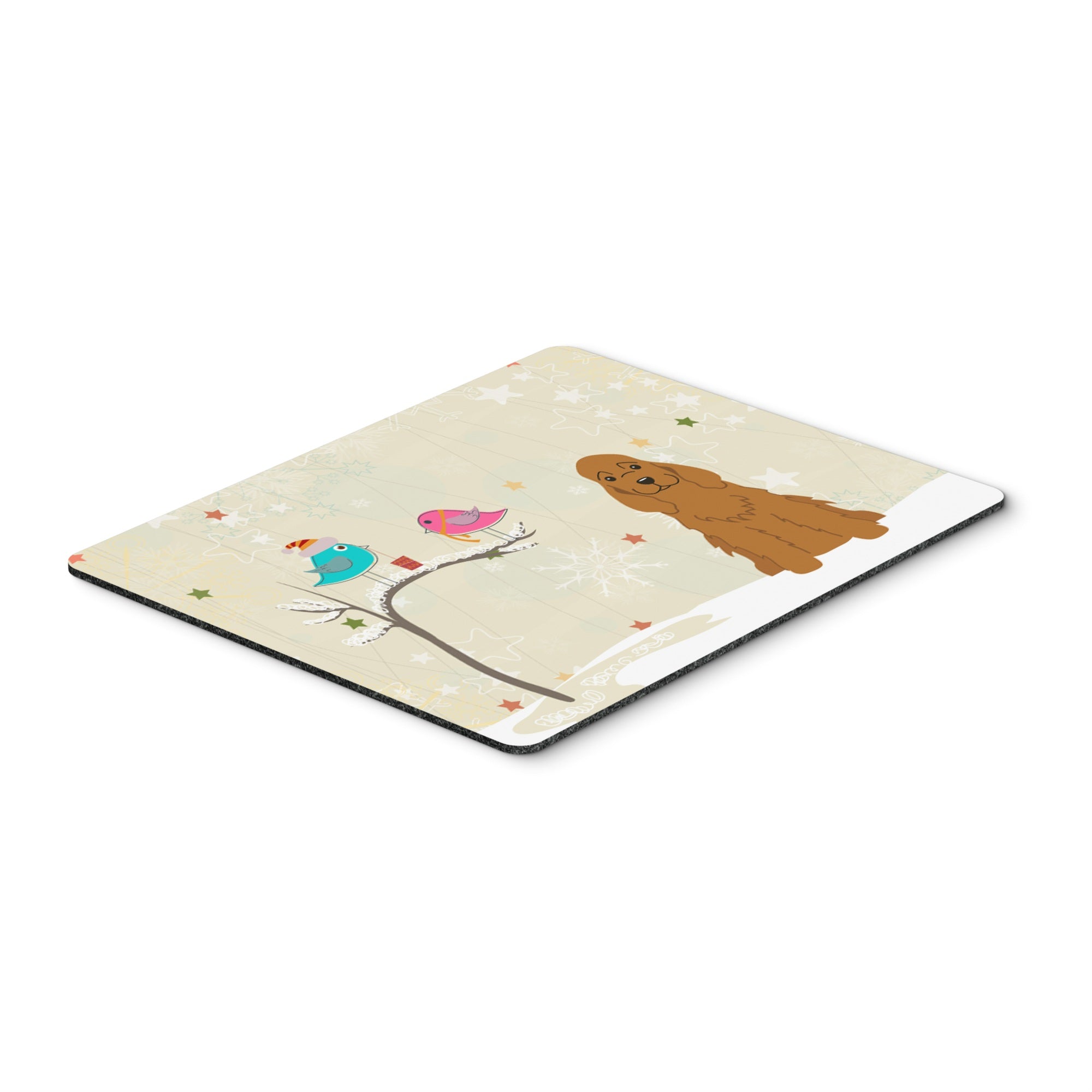 Caroline'S Treasures Christmas Presents, Cocker Spaniel Red Mouse Pad, Multicolor, 7.75X9.25 (Bb2567Mp)