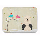 Caroline'S Treasures Christmas Presents Old English Sheepdog Floor Mat, 19 X 27, Multicolor