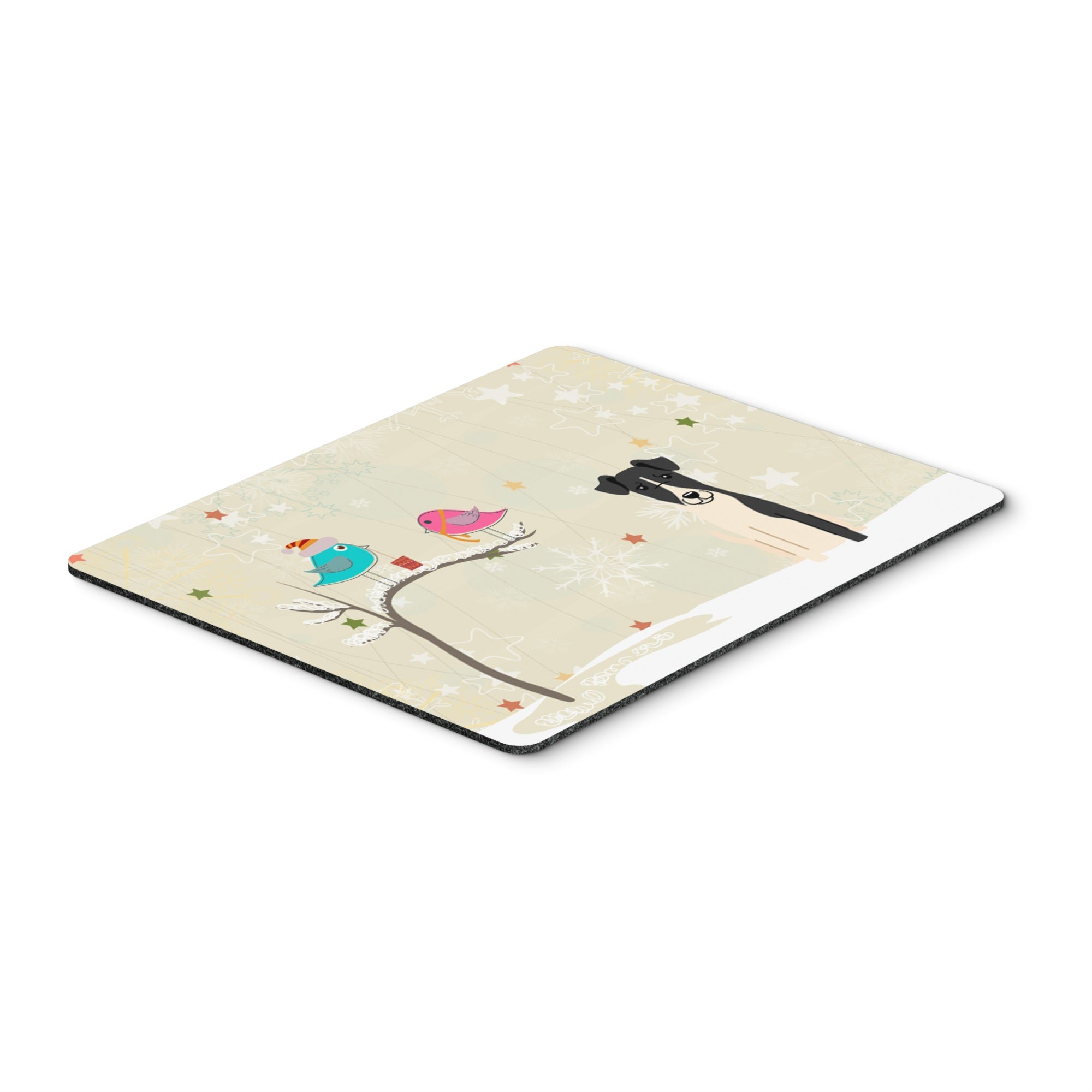 Caroline'S Treasures Christmas Presents, Smooth Fox Terrier Mouse Pad, Multicolor, 7.75X9.25 (Bb2570Mp)