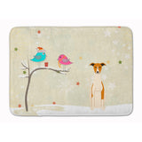 Caroline'S Treasures Christmas Presents Friends Whippet Floor Mat, 19 X 27, Multicolor