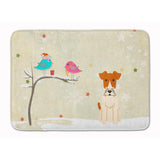 Caroline'S Treasures Christmas Presents Wire Fox Terrier Floor Mat, 19 X 27, Multicolor