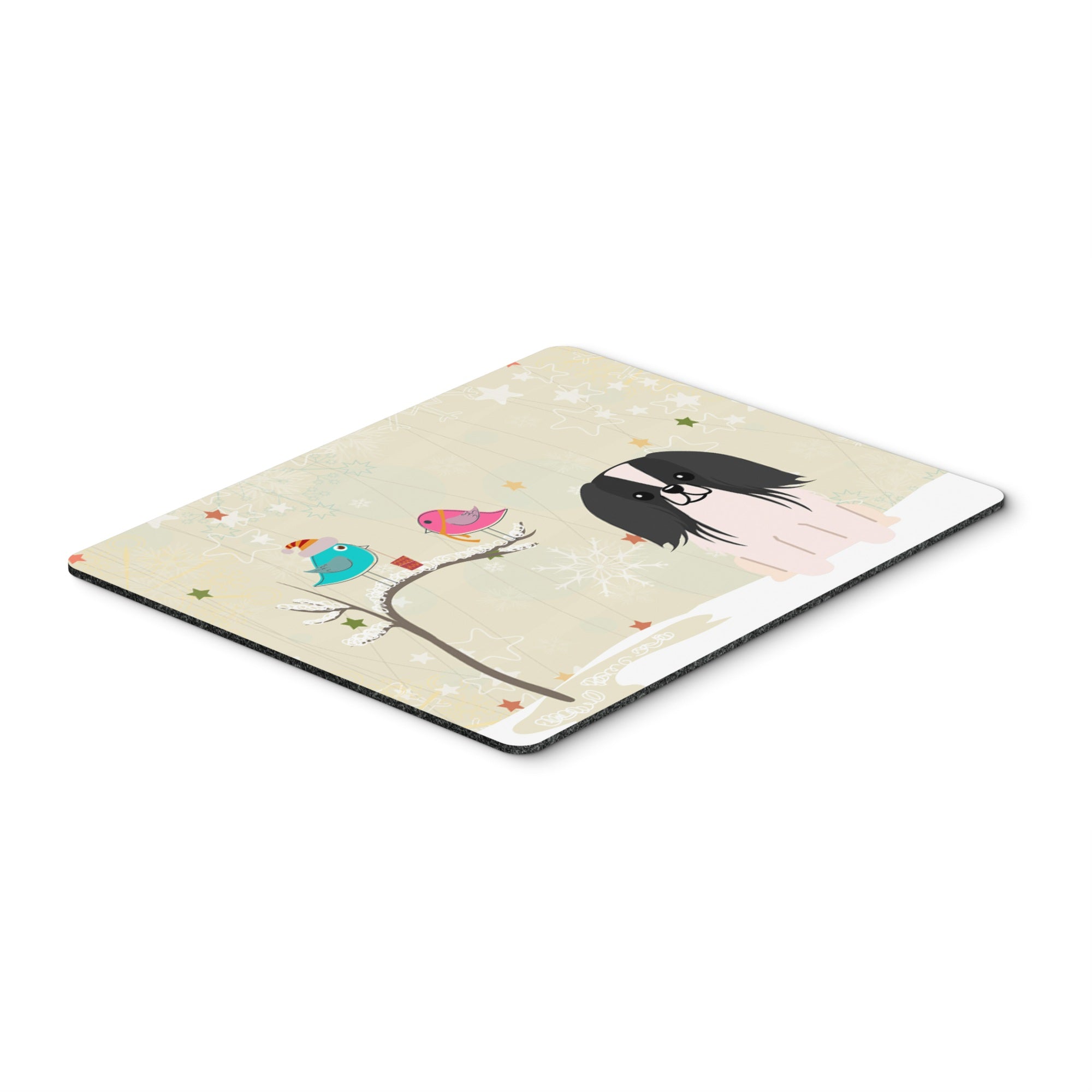 Caroline'S Treasures Christmas Presents, Pekingese Black White Mouse Pad, Multicolor, 7.75X9.25 (Bb2577Mp)