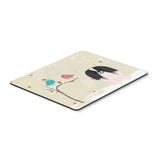 Caroline'S Treasures Christmas Presents, Pekingese Black White Mouse Pad, Multicolor, 7.75X9.25 (Bb2577Mp)