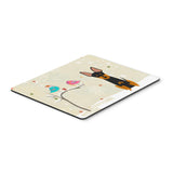 Caroline'S Treasures Christmas Presents, English Toy Terrier Mouse Pad, Multicolor, 7.75X9.25 (Bb2581Mp)