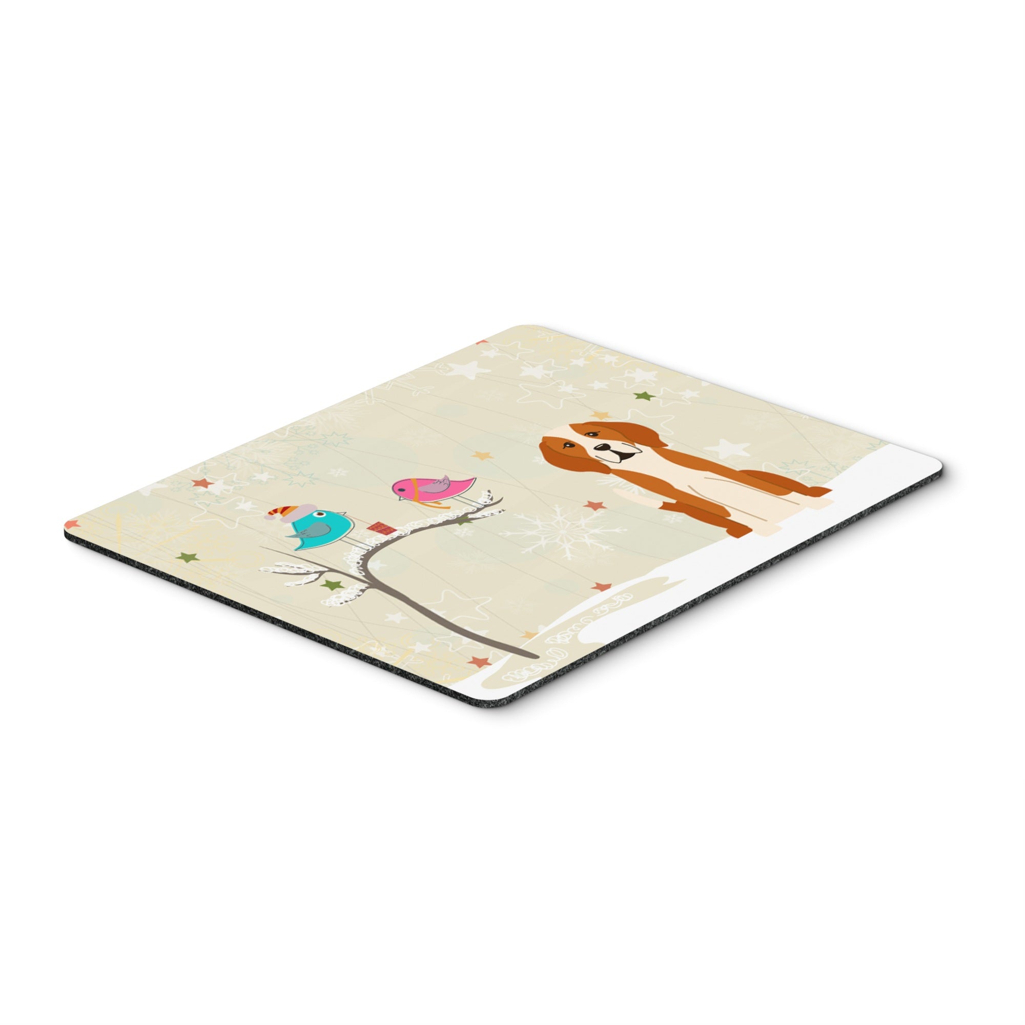 Caroline'S Treasures Christmas Presents, English Foxhound Mouse Pad, Multicolor, 7.75X9.25 (Bb2582Mp)