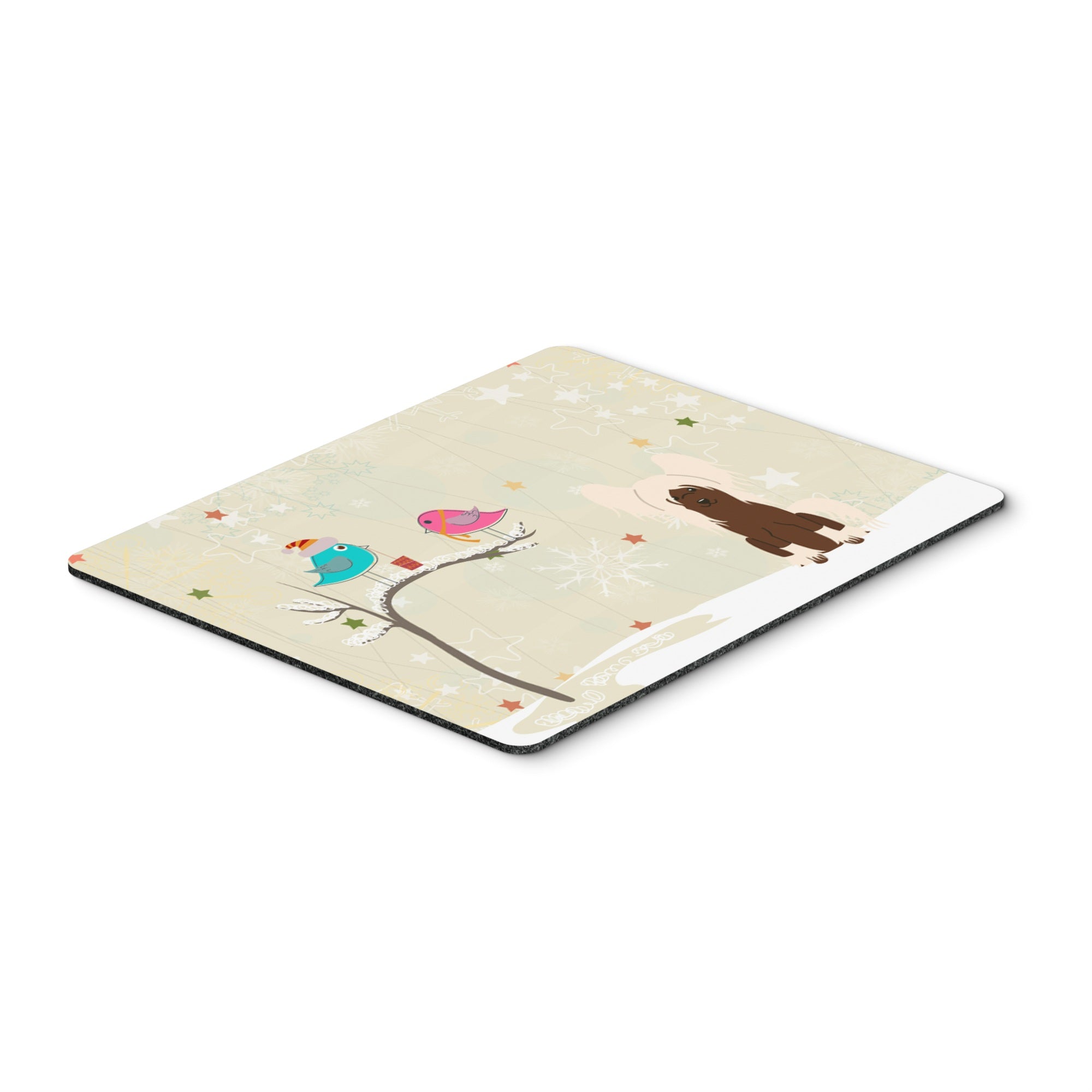 Caroline'S Treasures Christmas Presents, Chinese Crested Cream Mouse Pad, Multicolor, 7.75X9.25 (Bb2585Mp)