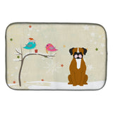 Caroline'S Treasures Christmas Presents Dish Drying Mat, 14 X 21