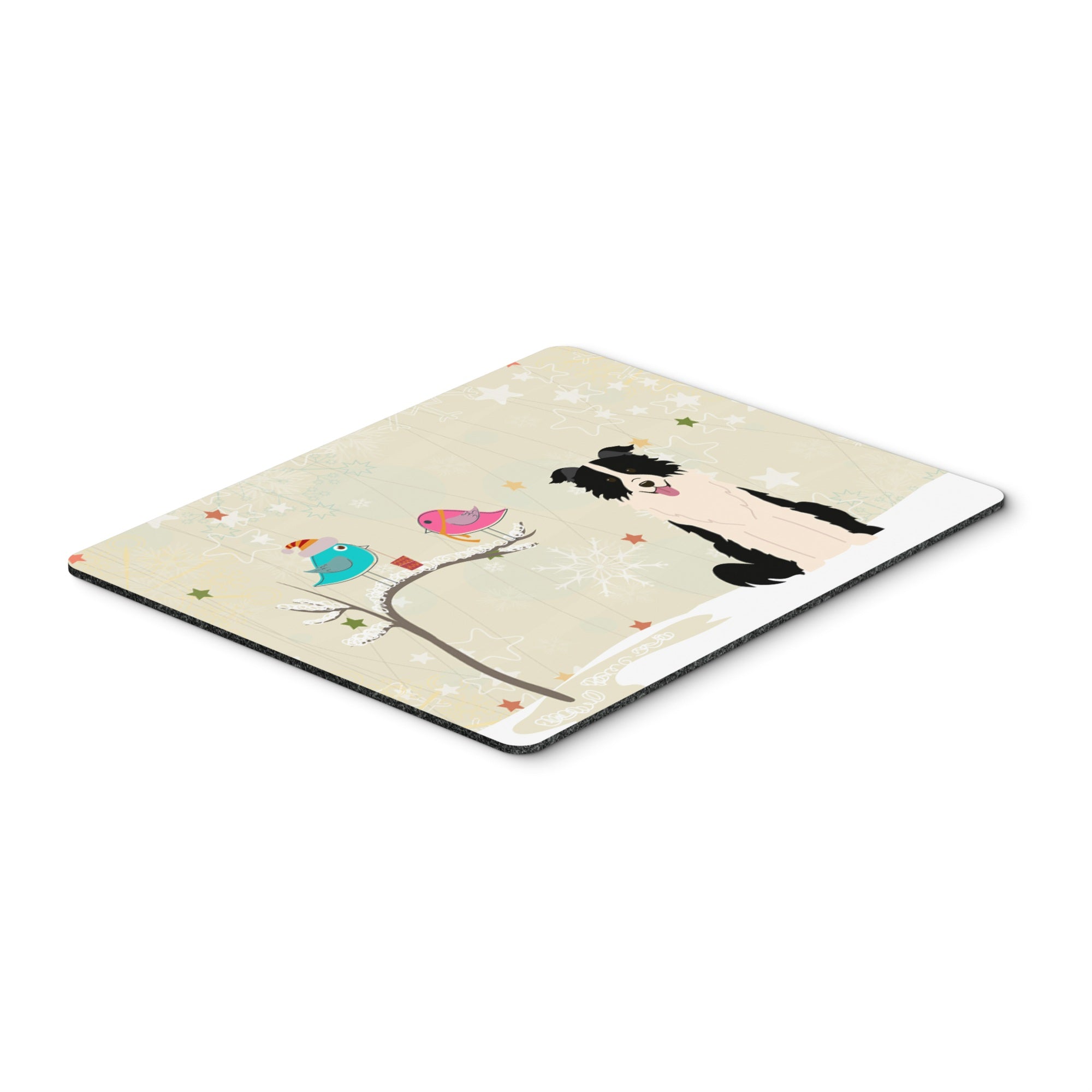 Caroline'S Treasures Christmas Presents, Border Collie Mouse Pad, Multicolor, 7.75X9.25 (Bb2590Mp)