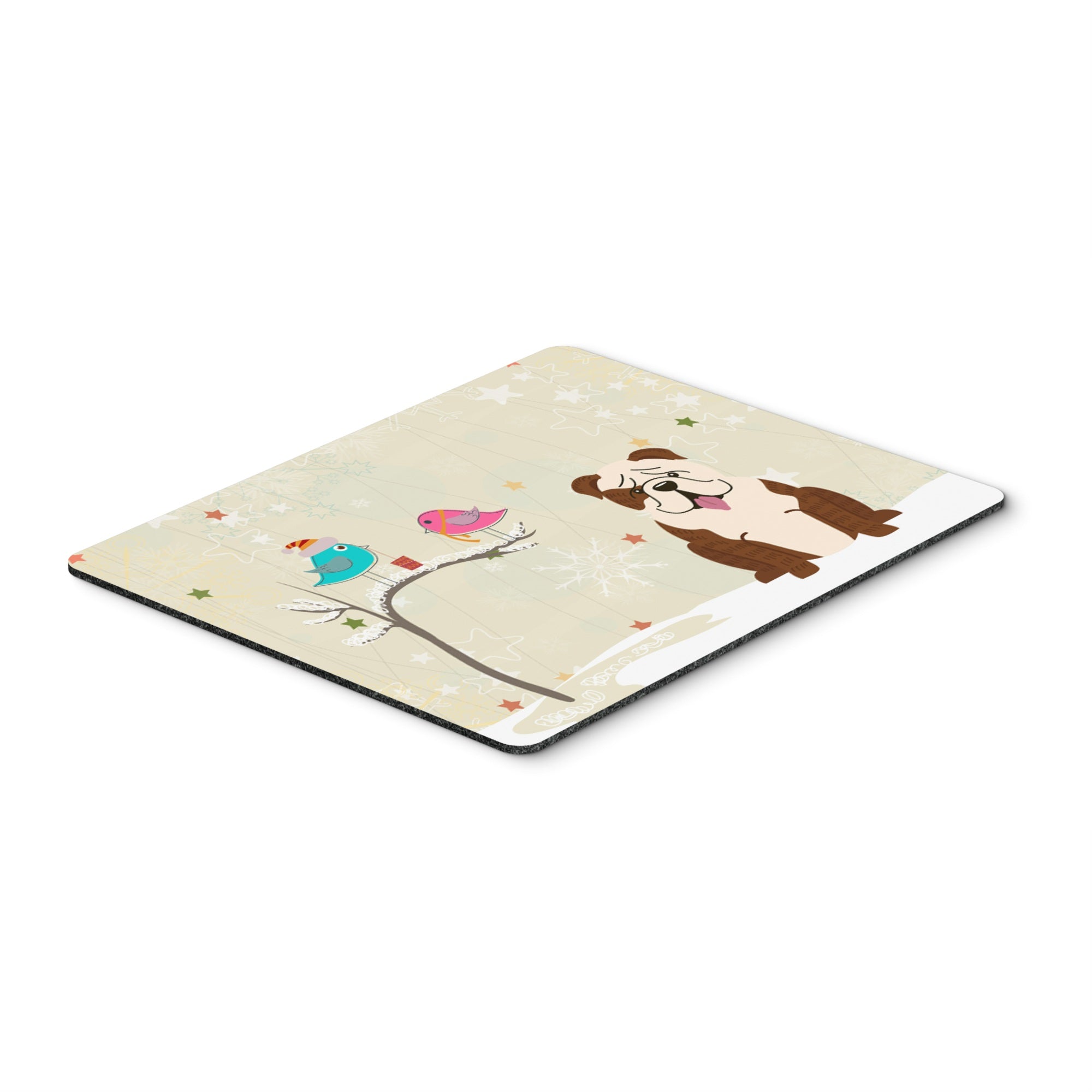 Caroline'S Treasures Christmas Presents, English Bulldog Brindle Mouse Pad, Multicolor, 7.75X9.25 (Bb2593Mp)