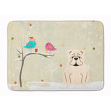 Caroline'S Treasures Christmas English Bulldog White, 19 X 27, Multicolor
