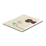 Caroline'S Treasures Christmas Presents, Dachshund Chocolate Mouse Pad, Multicolor, 7.75X9.25 (Bb2603Mp)