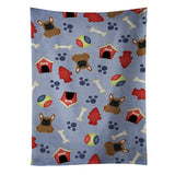Caroline'S Treasures Bb2626Ktwl French Bulldog Brown Kitchen Towel, 25 X 15, Multicolor