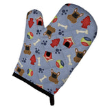 Caroline'S Treasures Bb2626Ovmt Dog House Collection French Bulldog Brown Oven Mitt, 12 By 8.5, Multicolor