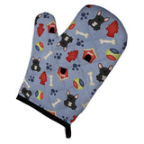 Caroline'S Treasures Bb2627Ovmt Dog House Collection French Bulldog Black Oven Mitt, 12 By 8.5, Multicolor