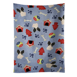 Caroline'S Treasures Bb2689Ktwl Papillon Black White Kitchen Towel, 25 X 15, Multicolor