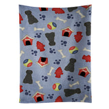Caroline'S Treasures Bb2694Ktwl Dog House Collection Briard Black Kitchen Towel, 25 X 15, Multicolor