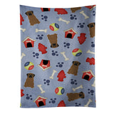 Caroline'S Treasures Bb2697Ktwl Dog House Collection Bullmastiff Kitchen Towel, 25 X 15, Multicolor