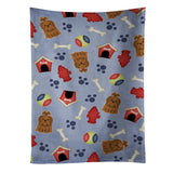 Caroline'S Treasures Bb2699Ktwl Shih Tzu Silver Chocolate Kitchen Towel, 25 X 15, Multicolor