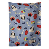 Caroline'S Treasures Bb2701Ktwl Shih Tzu Black White Kitchen Towel, 25 X 15, Multicolor