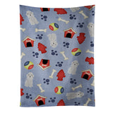 Caroline'S Treasures Bb2703Ktwl Bedlington Terrier Blue Kitchen Towel, 25 X 15, Multicolor