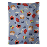 Caroline'S Treasures Bb2716Ktwl Pekingnese Red White Kitchen Towel, 25 X 15, Multicolor