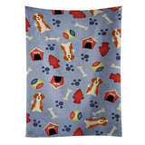 Caroline'S Treasures Bb2723Ktwl Dog House English Foxhound Kitchen Towel, 25 X 15, Multicolor