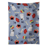Caroline'S Treasures Bb2727Ktwl Dog House White Boxer Cooper Kitchen Towel, 25 X 15, Multicolor