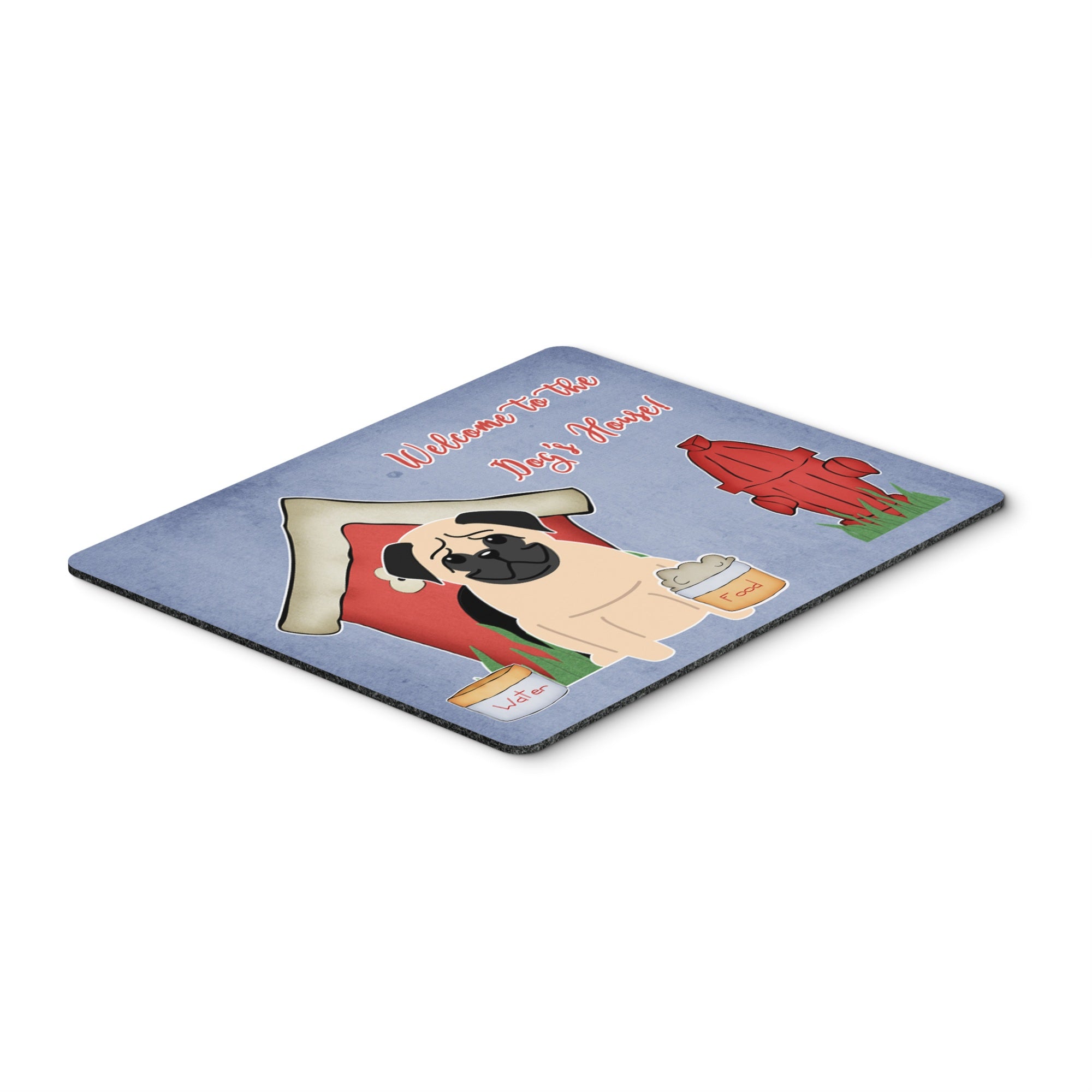 Caroline'S Treasures Dog House Collection Pug Fawn Mouse Pad, Multicolor, 7.75X9.25 (Bb2762Mp)