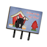 Caroline'S Treasures Dog House Collection French Bulldog Brindle Leash Or Key Holder Bb2763Th68, Triple