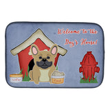 Caroline'S Treasures Bb2764Ddm Dish Drying Mat, 14 X 21, Dog House