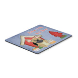 Caroline'S Treasures Dog House Collection French Bulldog Cream Mouse Pad, Multicolor, 7.75X9.25 (Bb2764Mp)