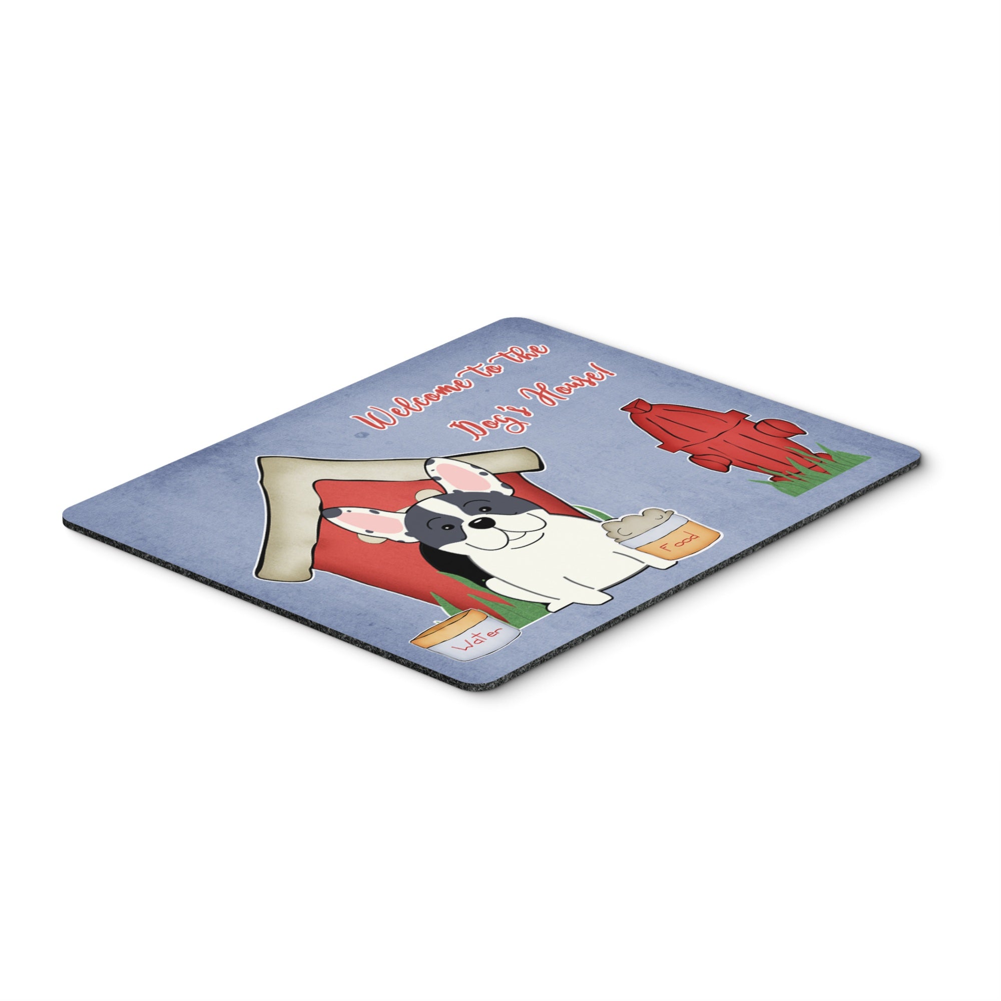 Caroline'S Treasures Dog House Collection French Bulldog Piebald Mouse Pad, Multicolor, 7.75X9.25 (Bb2765Mp)