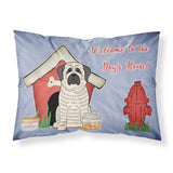 Caroline'S Treasures Dog House Collection Mastiff Brindle White Fabric Standard Pillowcase Bb2770Pillowcase, Multicolor