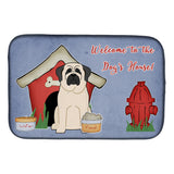 Caroline'S Treasures Bb2771Ddm Dish Drying Mat, 14 X 21, Dog House