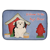 Caroline'S Treasures Dog House Collection Lowchen Dish Drying Mat, 14 X 21